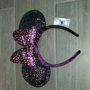 Disney Minnie celestial purple star ears